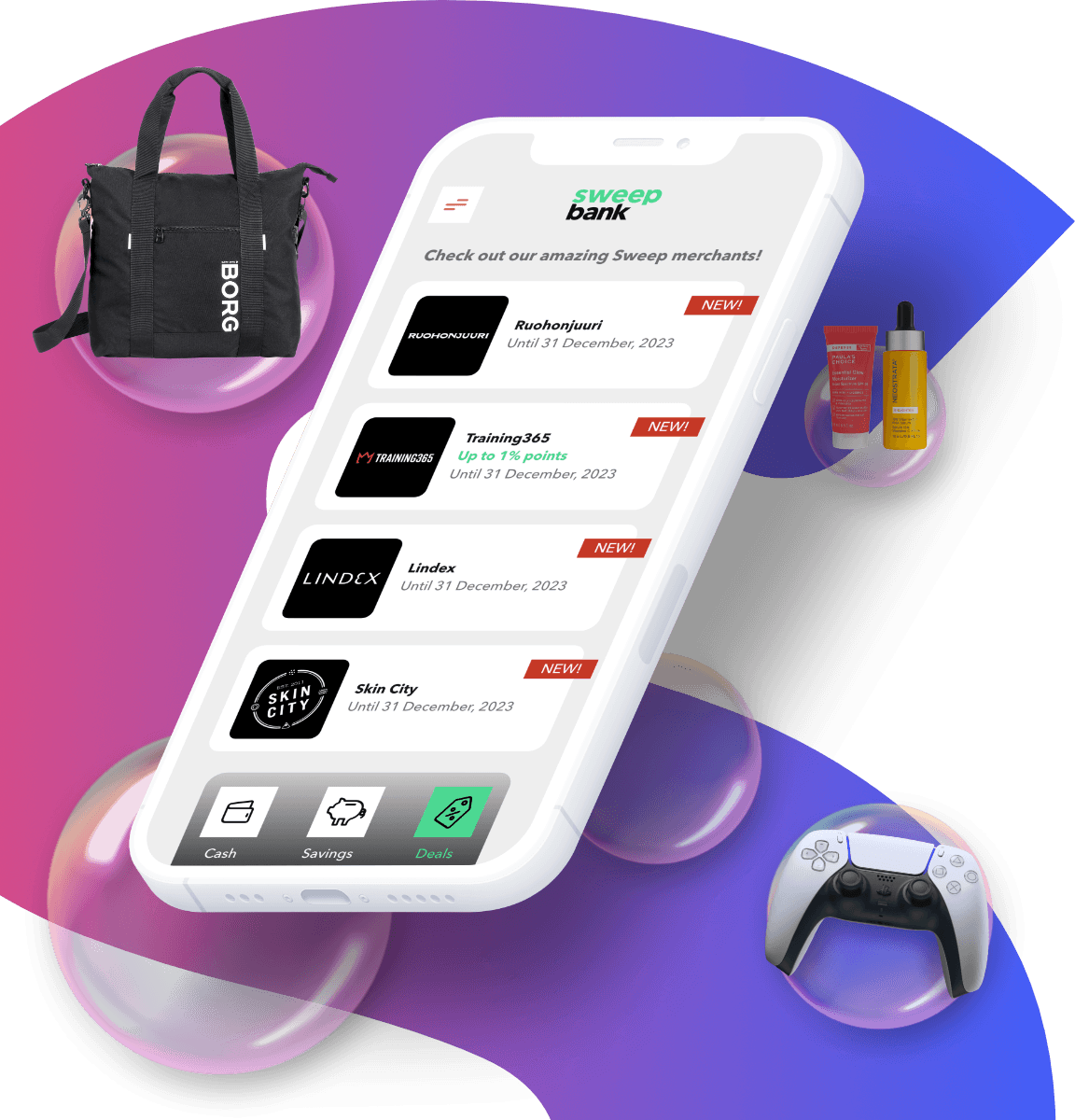 Highlight deals smartphone bubbles EN v3