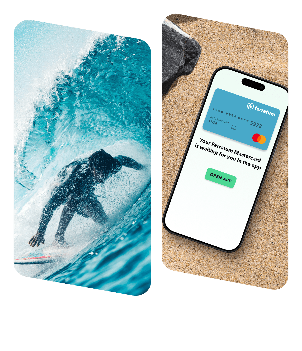 Fast and convenient virtual credit card access