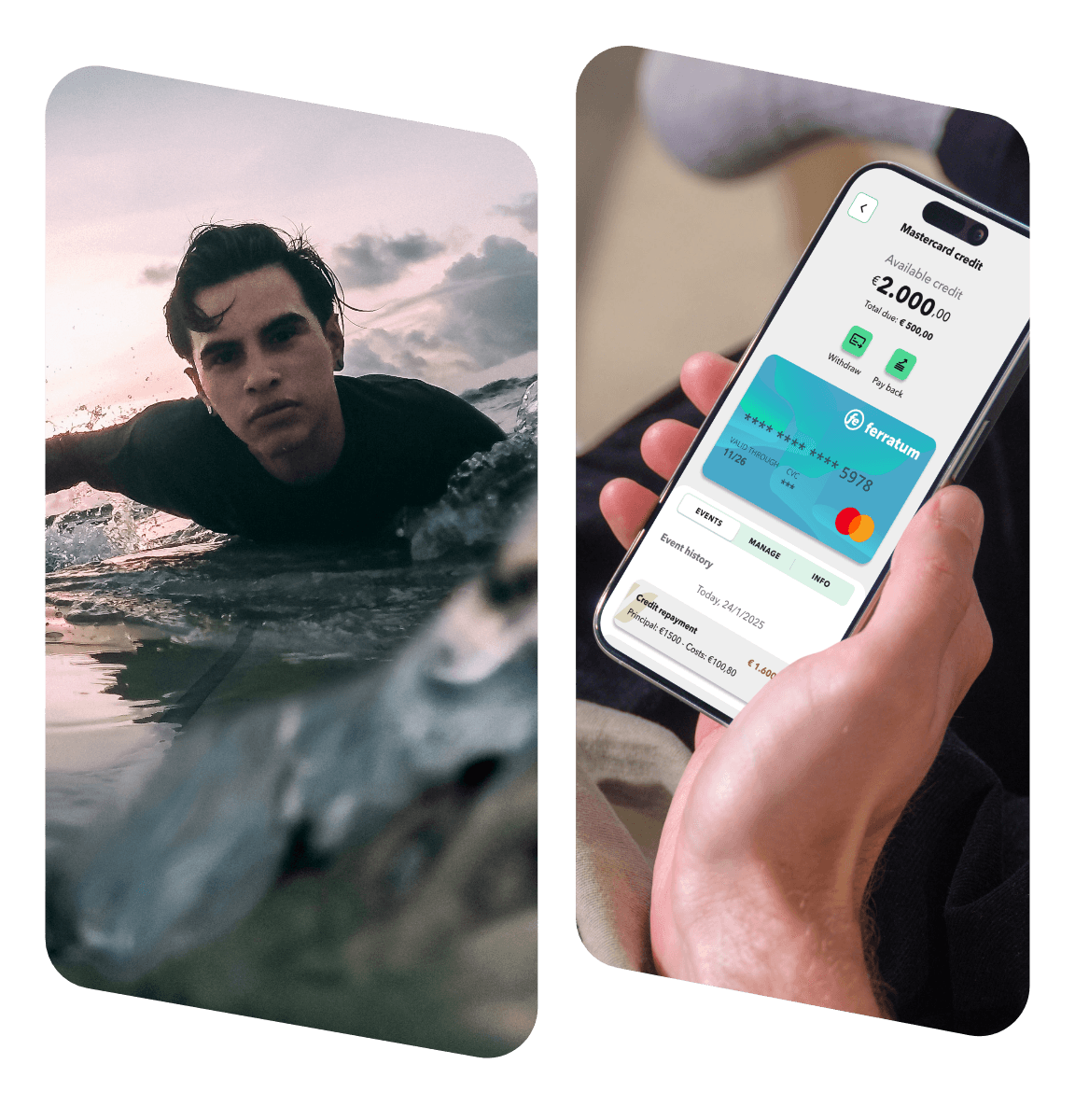 Highlight credit FE man smartphone surf EN v1