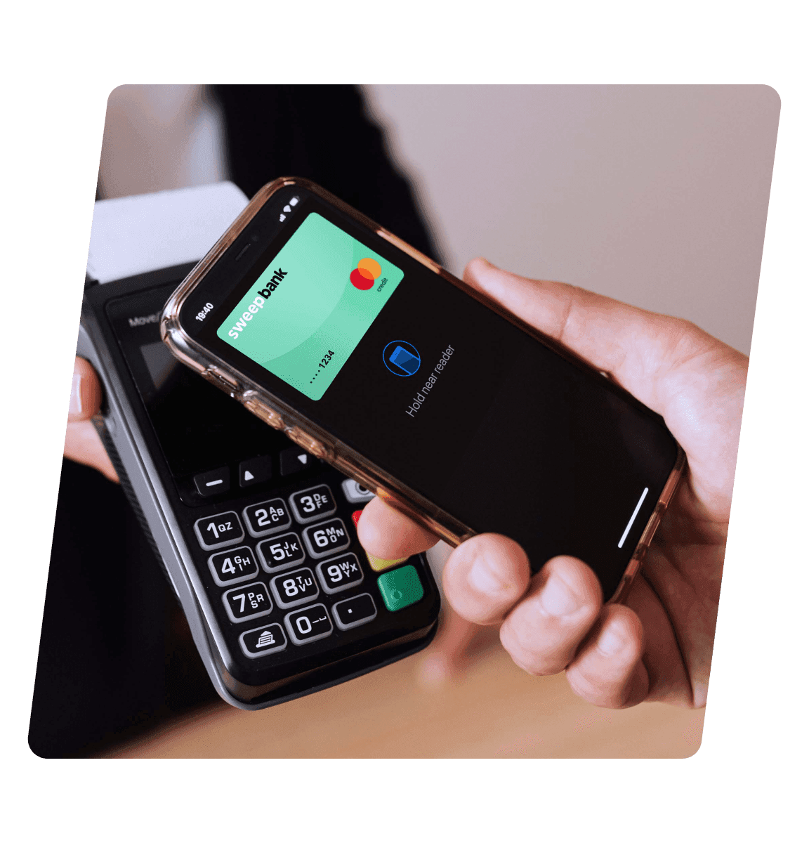 Highlight credit payment with iphone EN v2