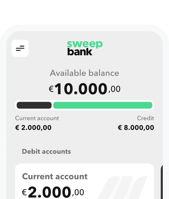 Save, spend, and grow with SweepBank