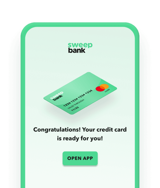 Get approved for your Credit Card in minutes