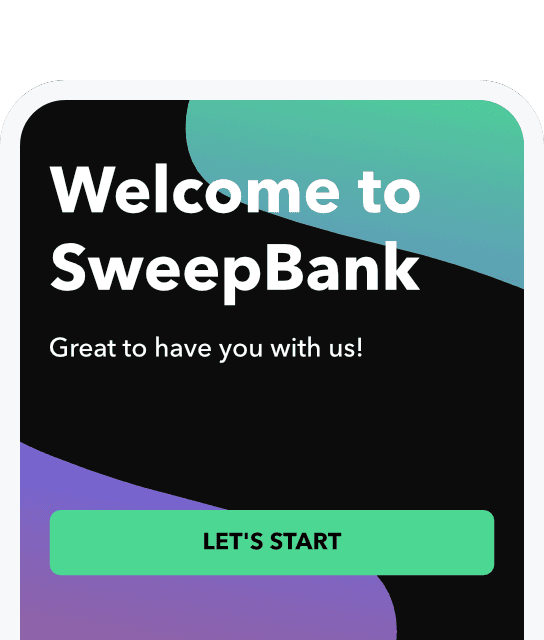 Open your free SweepBank account