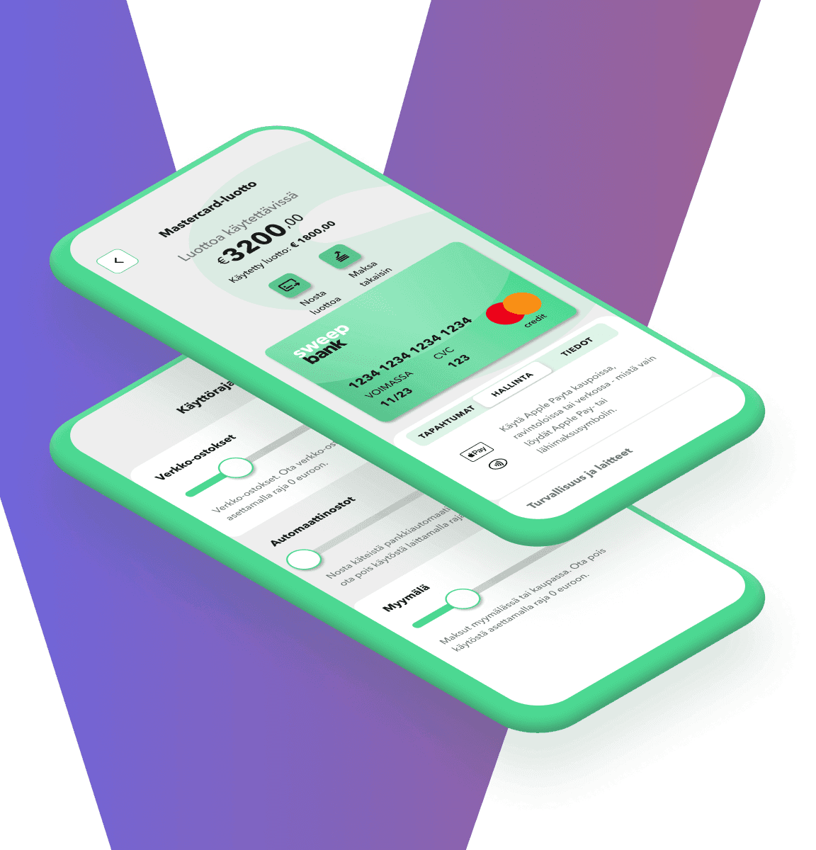Highlight banking financing app FI v1