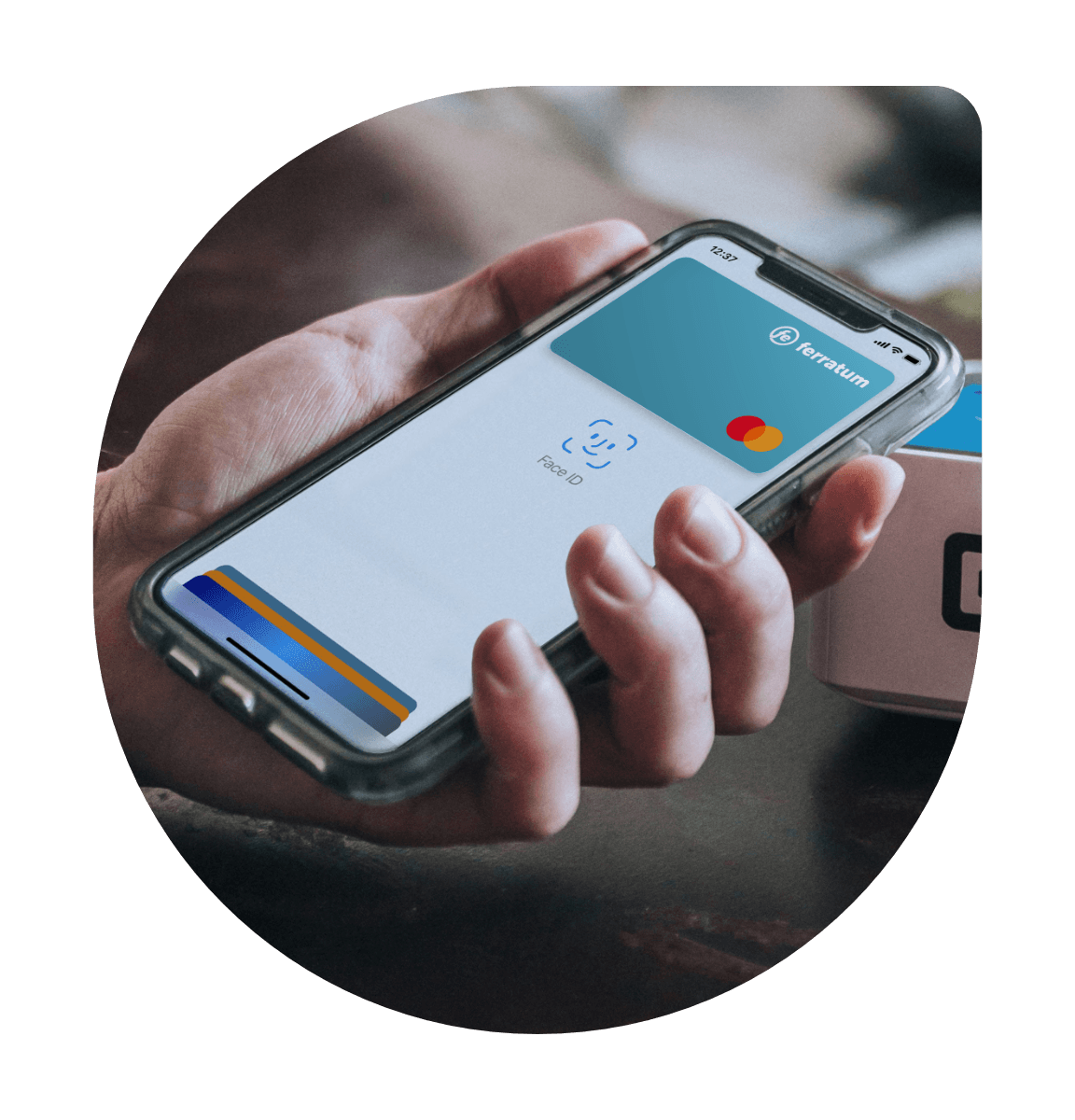 Highlight credit card FE tap to pay v1
